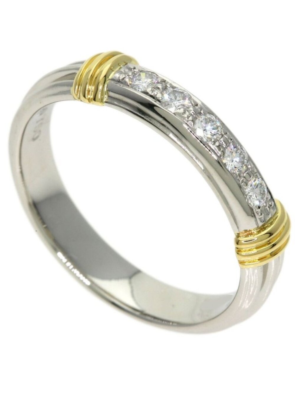 Dior Diamond Combination Ring 18k Yellow Gold - Picture 1 of 10